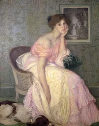 Portret van een jonge vrouw